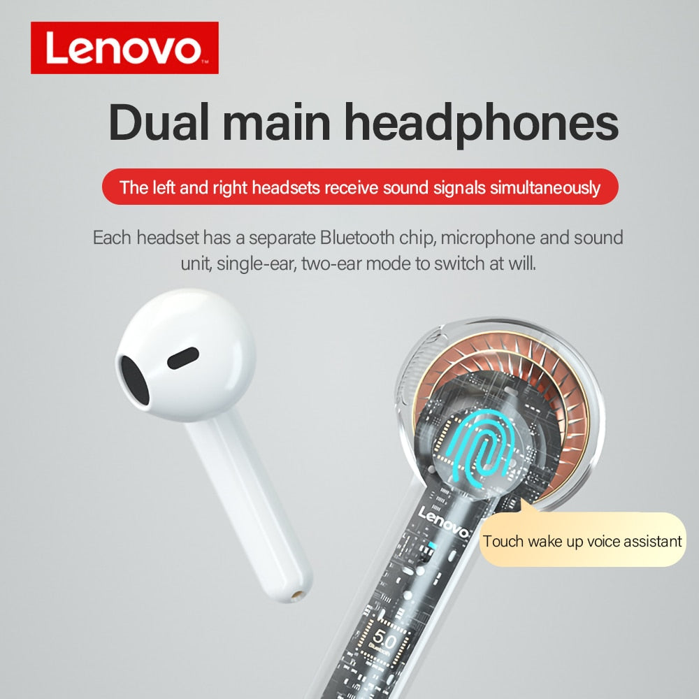 Lenovo XT89 TWS wireless earphone Bluetooth 5.0 touch control