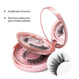 3d Magnetic Eyelashes and Eyeliner Set Natural Long False Mink Magnetic Lashes Wholesale In Bulk Reusable Beauty Make Up Tool