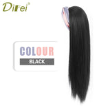 Long Wavy Half head Synthetic Wigs For Women with Head band Invisible Seamless Natural Hair Extensions Hairpiece