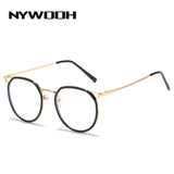 Cat Eye Glasses Frames Women Metal Finished Myopia Frame Trendy Shortsighted Eyeglasses Prescription -1.0 1.5 2.0 to 6.0