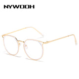 Cat Eye Glasses Frames Women Metal Finished Myopia Frame Trendy Shortsighted Eyeglasses Prescription -1.0 1.5 2.0 to 6.0